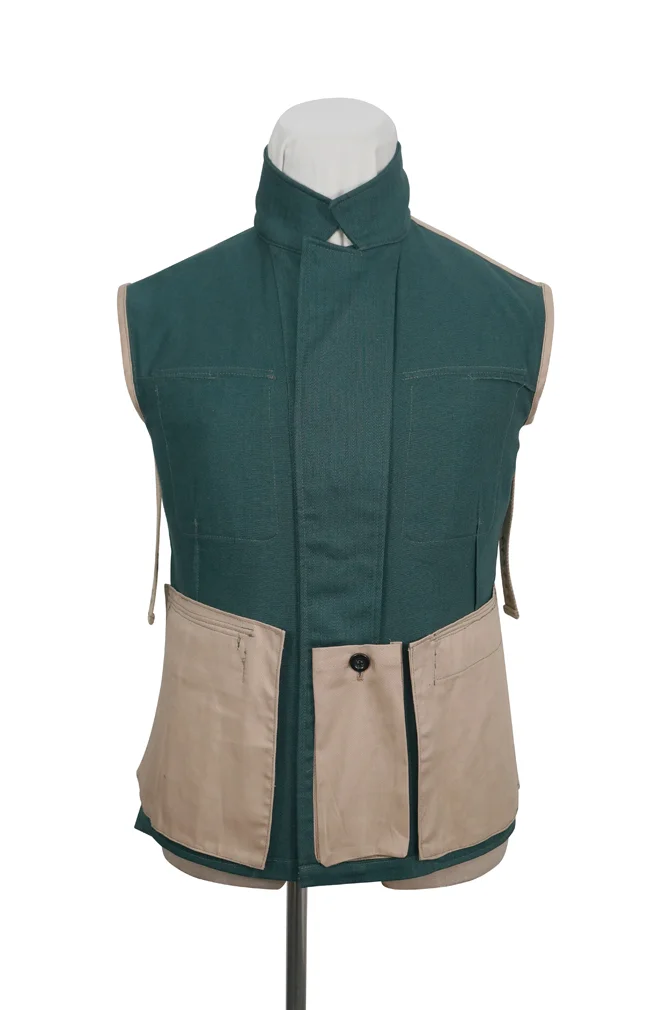   Polizei German EM Open Collar Summer HBT Service Tunic German-Uniform