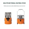 2 in 1 Multifunctional Heater 2000w Power With 3 Modes 360 Degree Radiant Heating Portable Camping Lightweight Backpacking Stove
