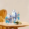 [Stock limit&eacute; - Bricolage 5D]Branche hibou-simple c&ocirc;t&eacute; perceuse-diamant ornement de bureau