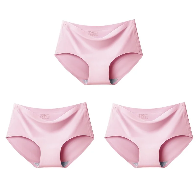 Meet'r 3Pcs/lot Seamless Panty Set Underwear Female Comfort Intimates Female Low-Rise Briefs G String Lingerie Drop Shipping