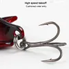 5Pcs Fishing Lures Bionic Bat Baits Artificial Bait Swimbait Hard Baits for Bass