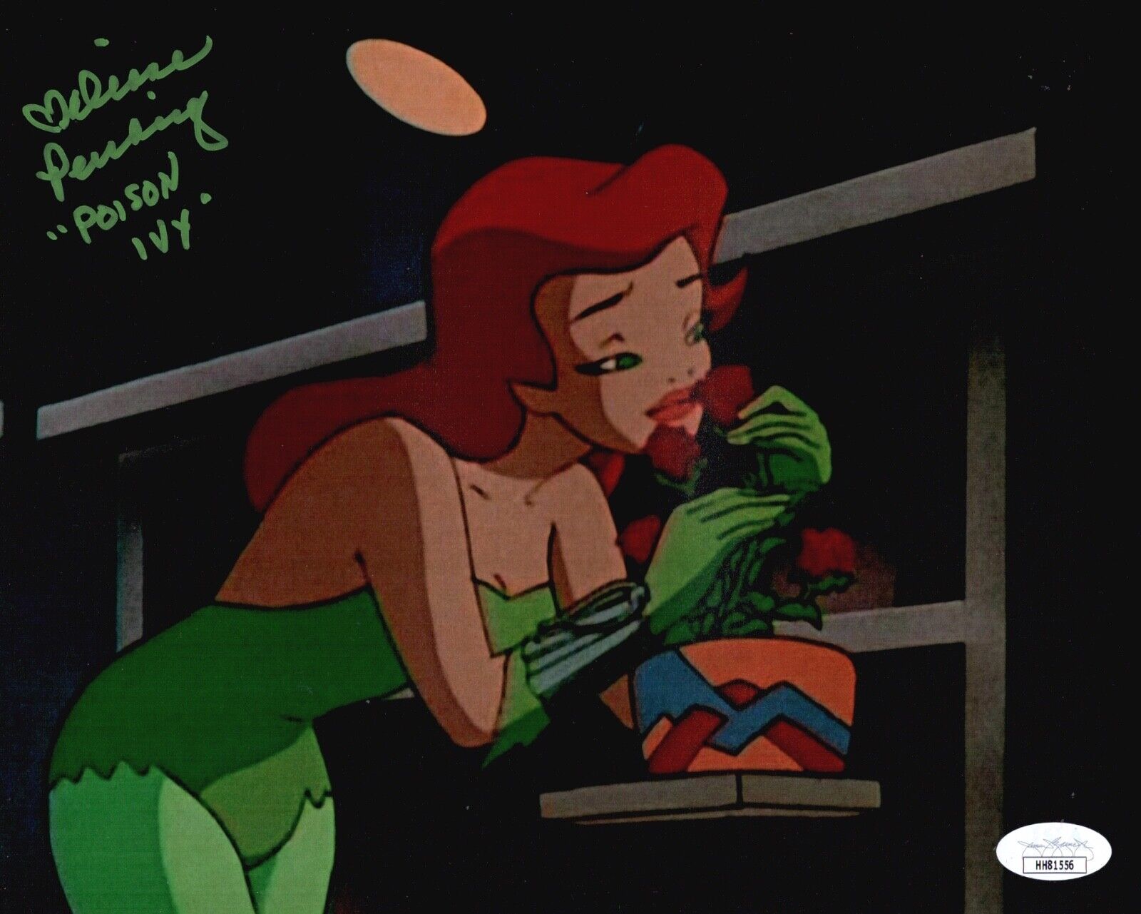 DIANE PERSHING Batman Animated Series Signed 8x10 Poison Ivy Photo Poster painting JSA COA Cert