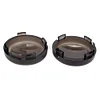 4Pcs Turn Signal Light Lens Cover for Harley Blackline Breakout Cross Bones Dyna