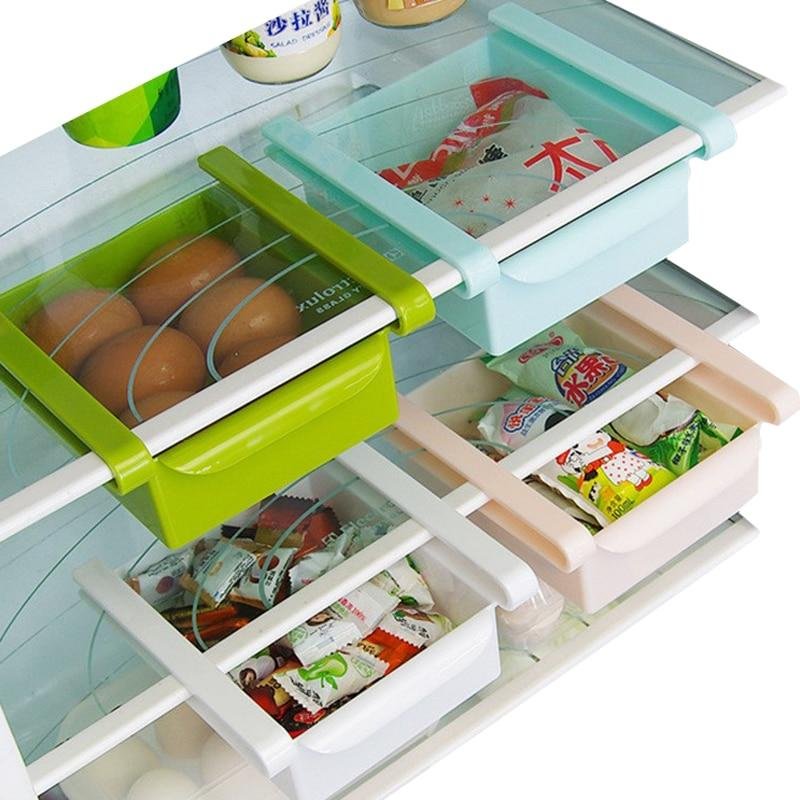 Eco-Friendly Multifunction Kitchen Refrigerator Storage Rack