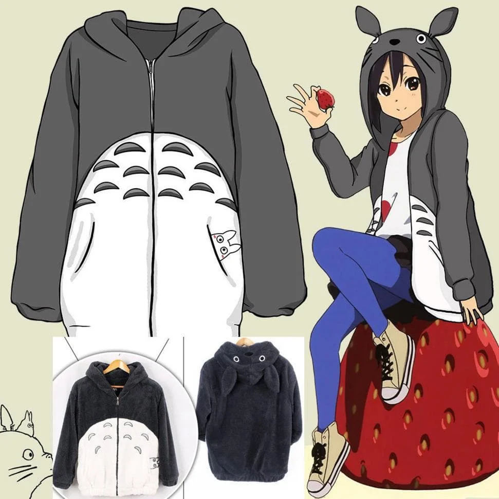 Kawaii Totoro Hoodie Sweatshirt SP14471