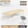 Office meeting table and chair combination simple modern large long training negotiation  small meeting room table