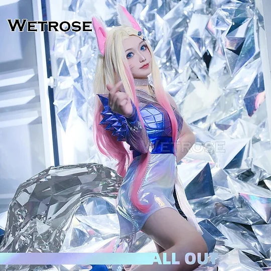Wetrose] In Stock Kda Ahri Cosplay Costume Legend of League 2020