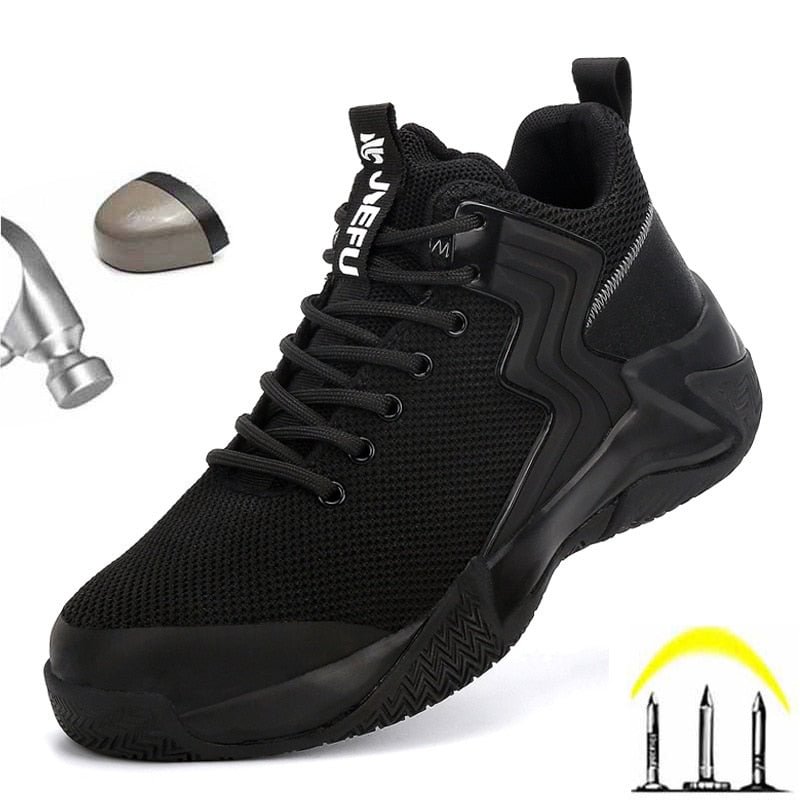 Men Work Safety Shoes Anti-puncture Working Sneakers Male Insulation Working Shoes Men Boots Lightweight Safety Boots 2021 New
