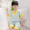 Kid Baby Girl Boy Shorts Cartoon Pajamas 2 Pcs