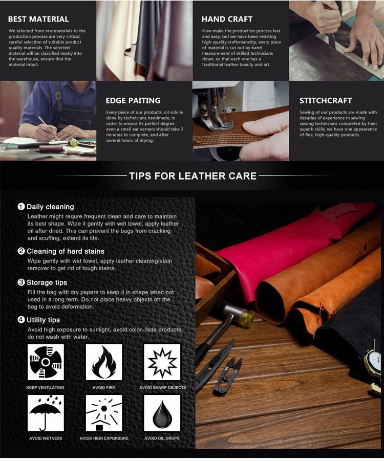 Tips for Leather Care