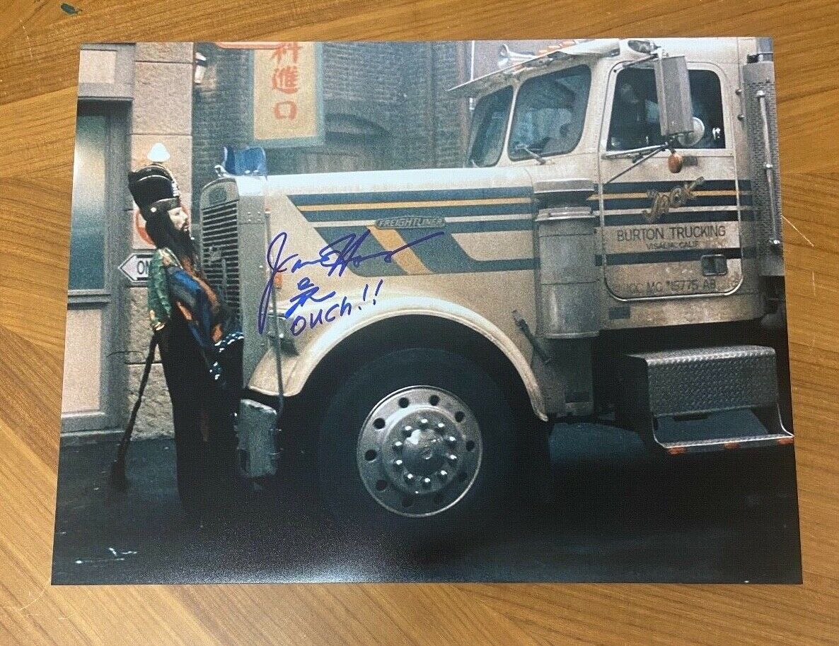 * JAMES HONG * signed 11x14 Photo Poster painting * BIG TROUBLE IN LITTLE CHINA * LO PAN * 26