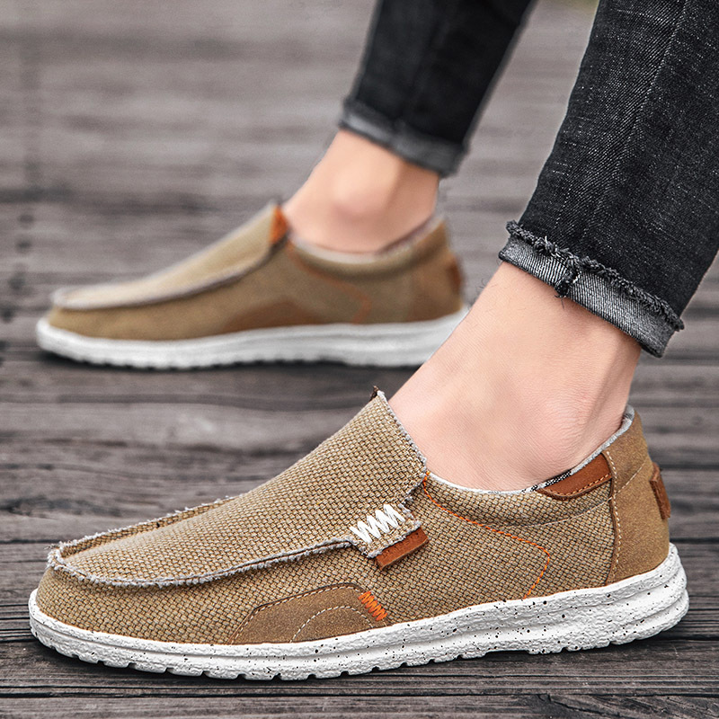 2022 spring new men's canvas casual shoes 