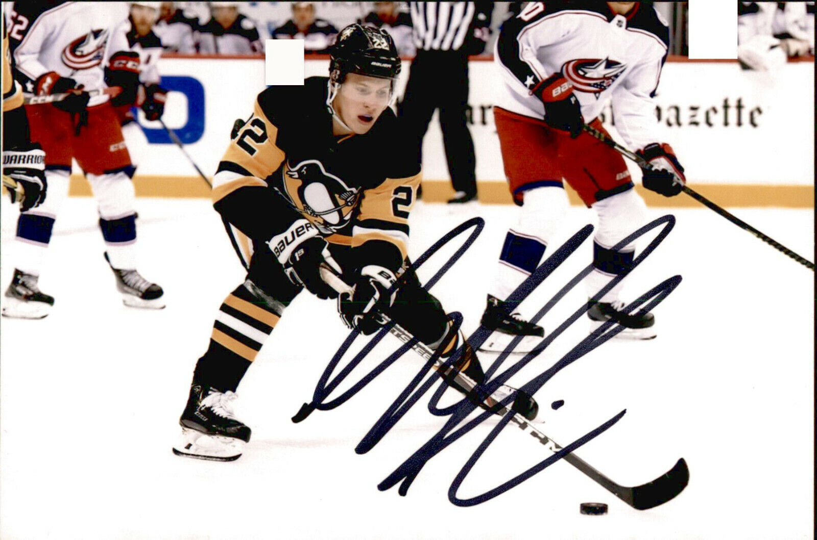 Samuel Poulin SIGNED autographed 4x6 Photo Poster painting PITTSBURGH PENGUINS