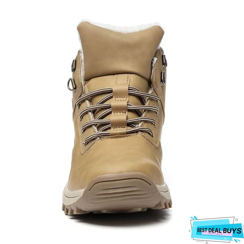 Men's Outdoor Thickened Warm Climbing Shoes