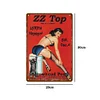 ZZ Top Girl - Vintage Metal Signs(8*12Inch)-Pin-up-girls