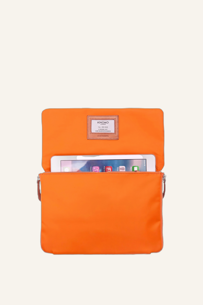Elektronista Crossbody Clutch - Orange KNOMO USA - Bags that work beautifully