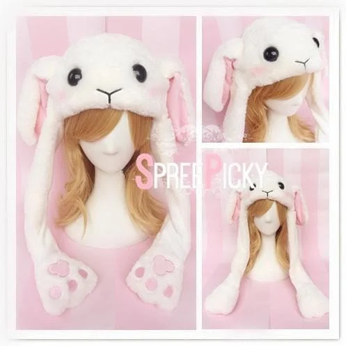 Fluffy Lolita Rabbit Ears Hat SP1711117