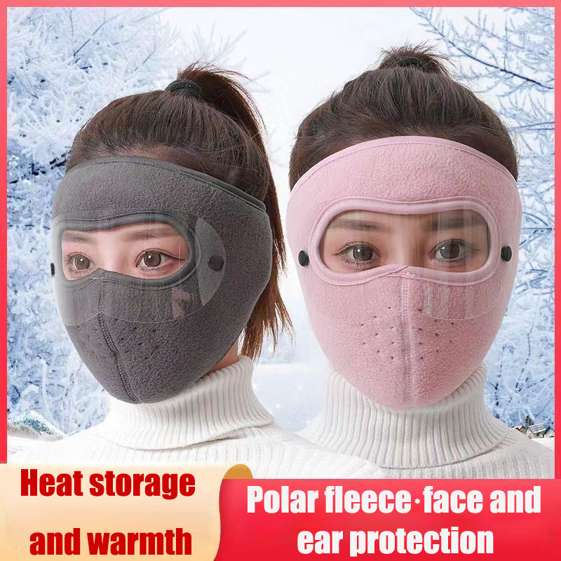 Winter Warm Mask,Eye Protection Mask, Dustproof, Windproof And ...