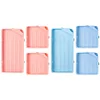 (US Only)6Pcs Diamond Art Tray Rhinestone Sorting Tray Diamond Painting Tray (Pink Blue)