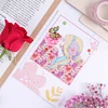12/24 Rolls Adhesive Tape Reusable Flower Washi Tape Set Artwork Decorative Tape DIY Diamond Art Accessories