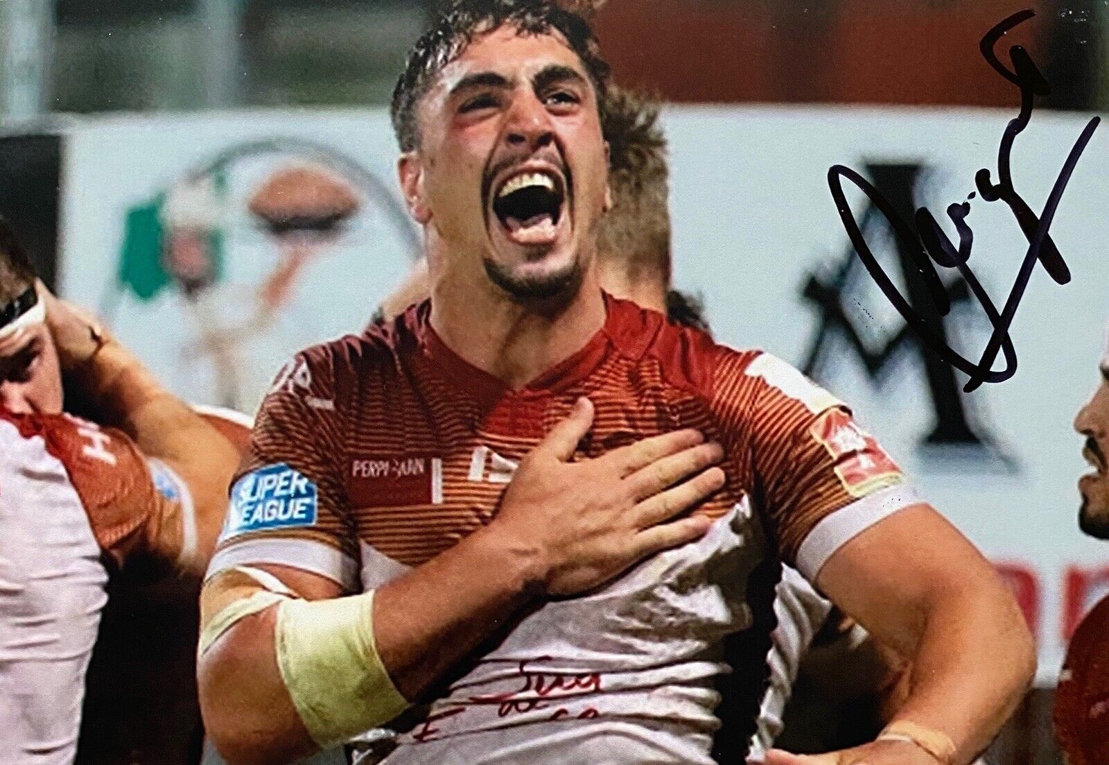 Tony Gigot Genuine Hand Signed 6X4 Photo Poster painting - Catalans Dragons 6