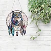 Acryl Traumfänger Wolf - 5d DIY Handwerk Anhänger