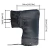 Motorcycle Handlebar Muffs Winter Thermal Handle Bar Cover Gloves (Big Mouth)
