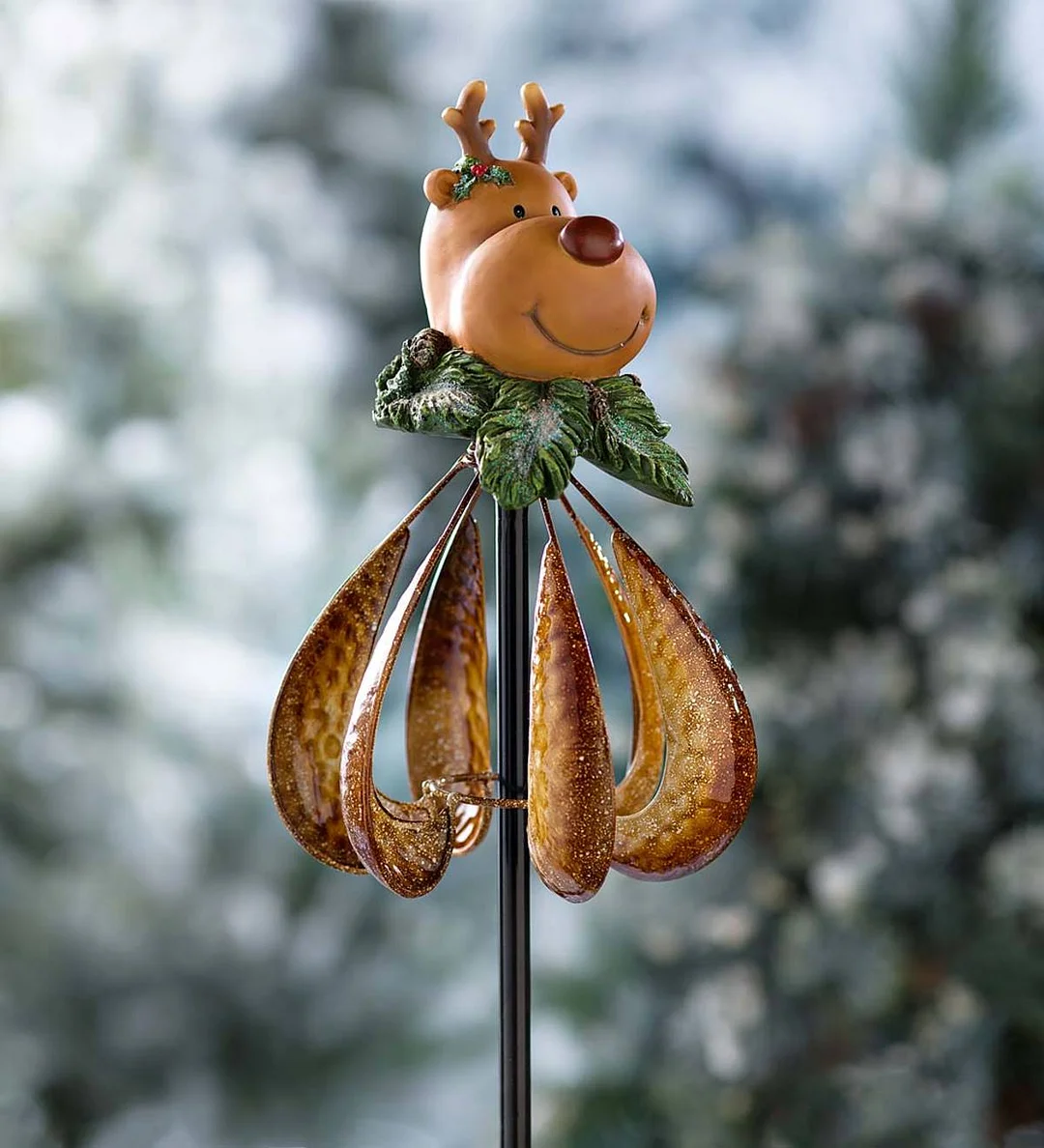 （Garden Upgrade）Christmas Garden Wind Spinner Free Shipping