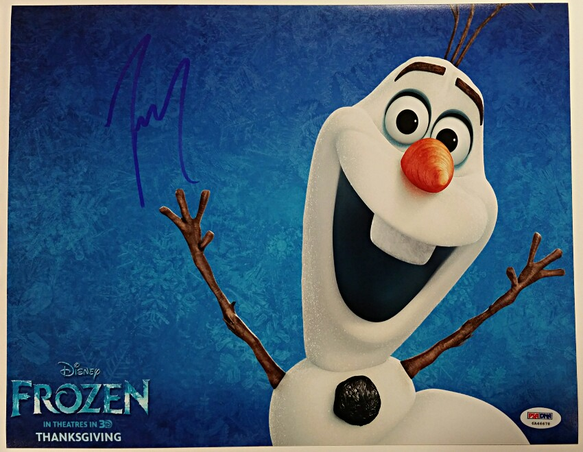 JOSH GAD Signed 11x14 Photo Poster painting FROZEN Voice of Olaf Auto Poster w/ PSA/DNA COA