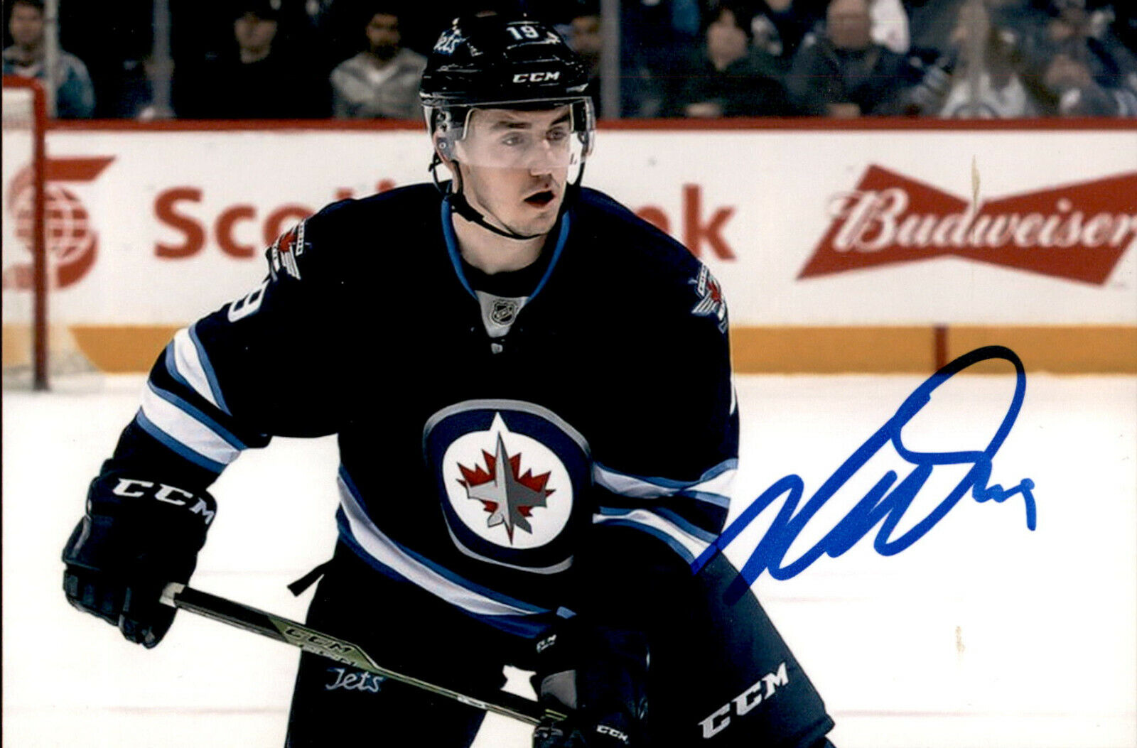 Nic Nicolas Petan SIGNED 4x6 Photo Poster painting WINNIPEG JETS #6