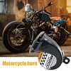 12V Air Motorcycle Horn Loud Car Horn 130dB 510hz Single-tone for Motorcycle Car