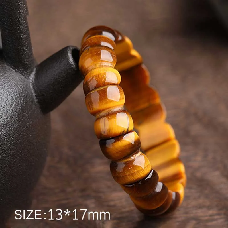 Natural Tiger Eye Strength Protection Bracelet
