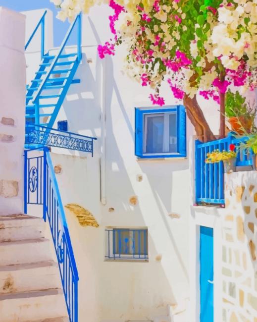 

Greece Europe – Paint By Numbers - 40*50CM, 501 Original