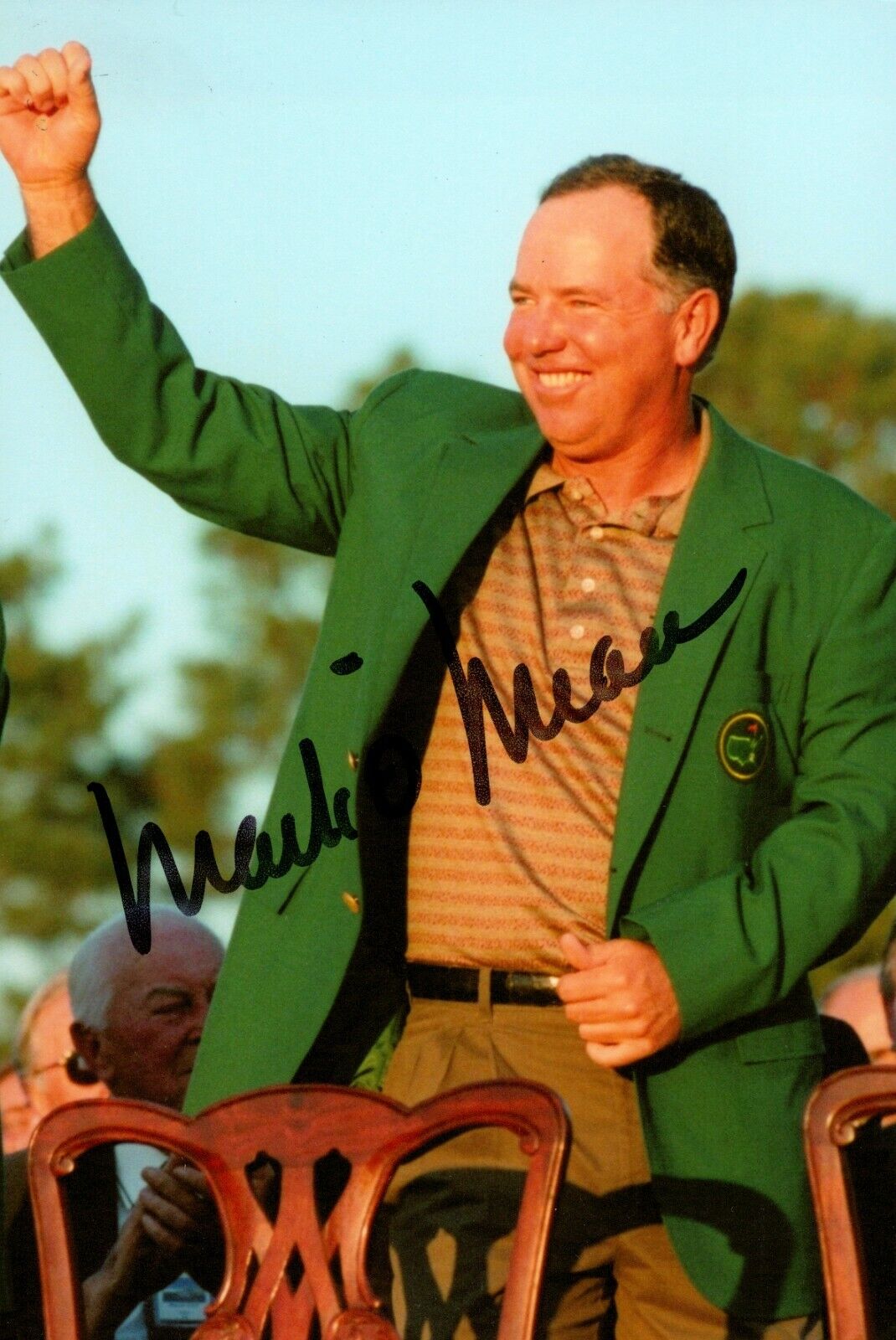 Mark O'Meara Signed 6x4 Photo Poster painting Open Championship Golf Masters Autograph + COA