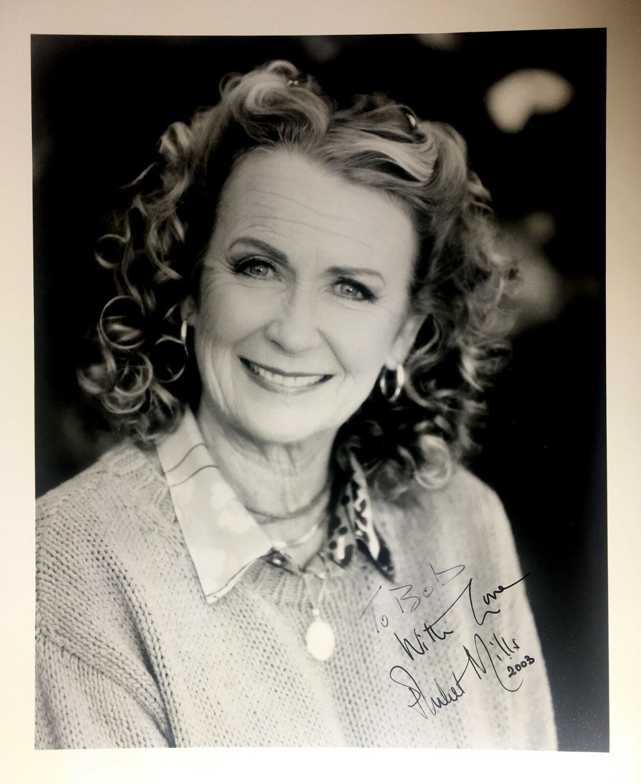 Juliet Mills Signed 8x10 Photo Poster painting Nanny and the Professor Actress Autograph Auto