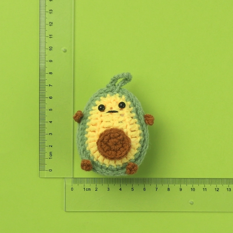 2 Pieces Cute Sunflower Santa Claus Yarn Women’s Bag Pendant Keychain