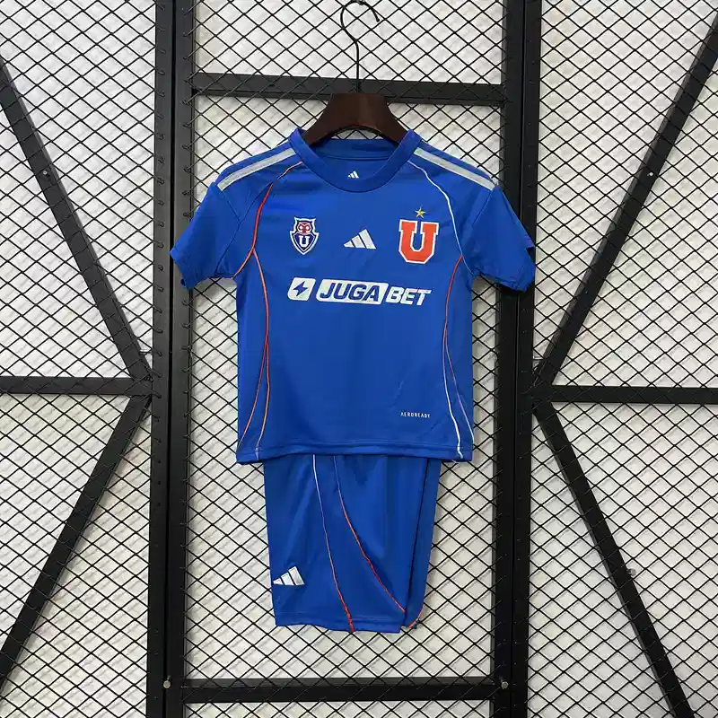 25/26 Kids University of Chile Soccer Jersey Home