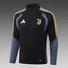 Joyfball 2026/2027 Juventus Half-Pull Training Suit Black Football Shirt 1:1 Thai Quality