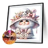 Diamond Painting -DIY Round Drill Gnome(40x40 CM)