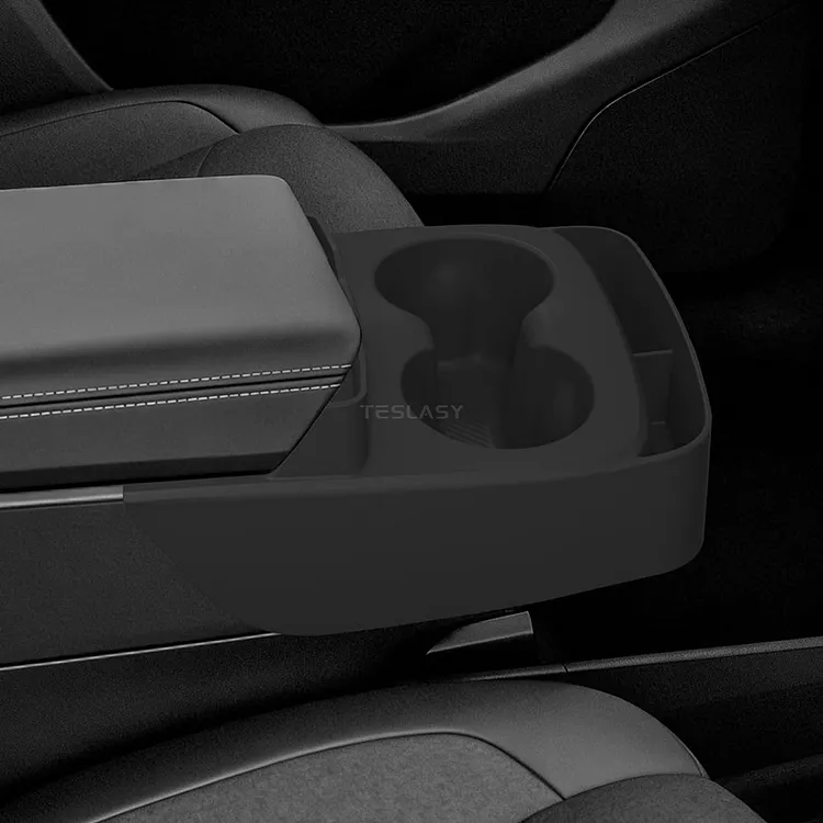 Model Y Standard Center Console Silicone Integrated Cup Holder