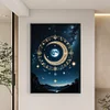 Moon-14CT Stamped Cross Stitch 40*60cm