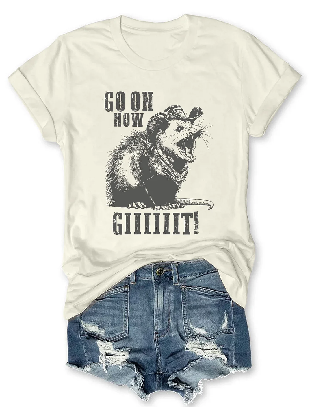 Cowboy Possum T-shirt