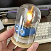 Handmade Circuit LED Art Lamp With Glass Dome
