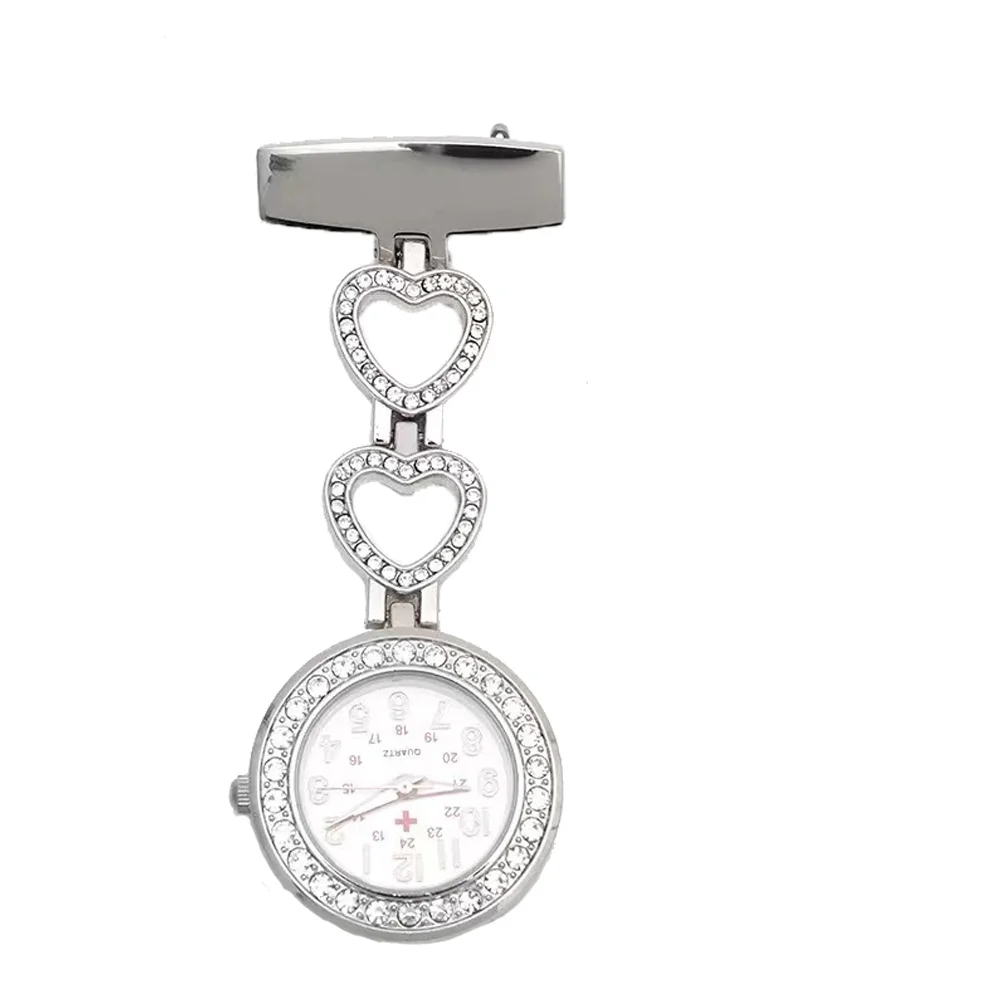 Personalisierte tragbare Strass-Taschenuhr für Arzt und Krankenschwester n1-va1 Kettenmachen