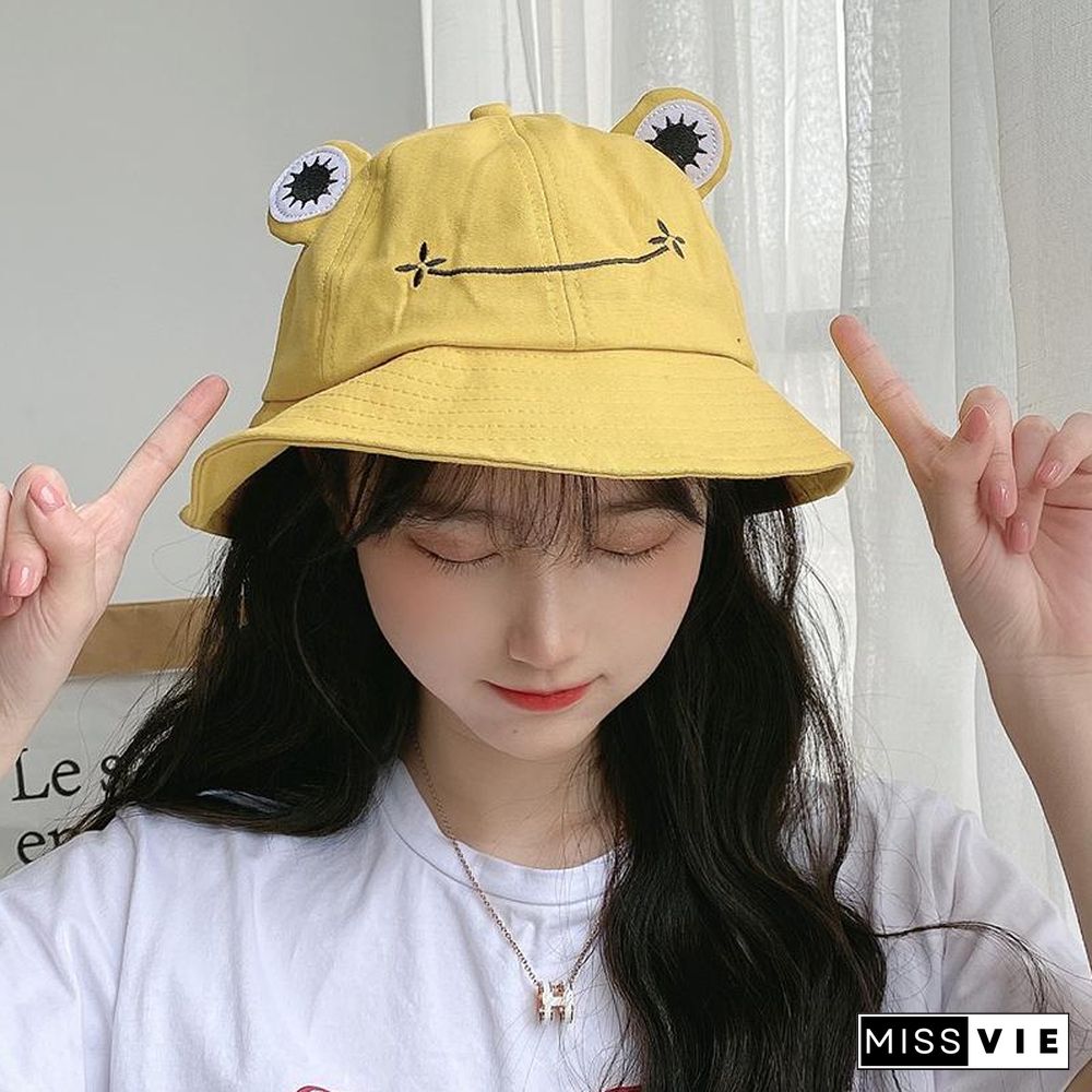 Frog Eyes Fisherman Hat