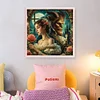 Beauty And Beast-18CT Stamped Cross Stitch 50*50cm/19.69*19.69in tapestrymarket