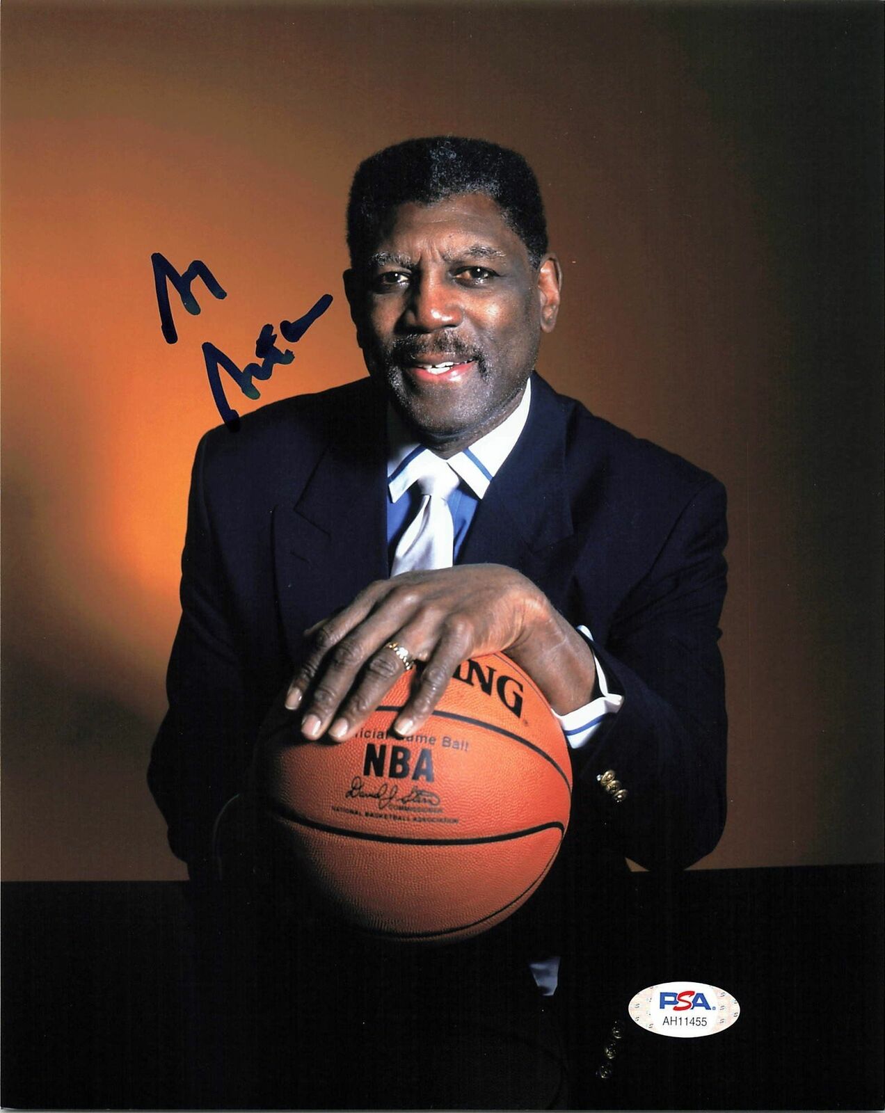 Al Attles signed 8x10 Photo Poster painting PSA/DNA Warriors Autographed