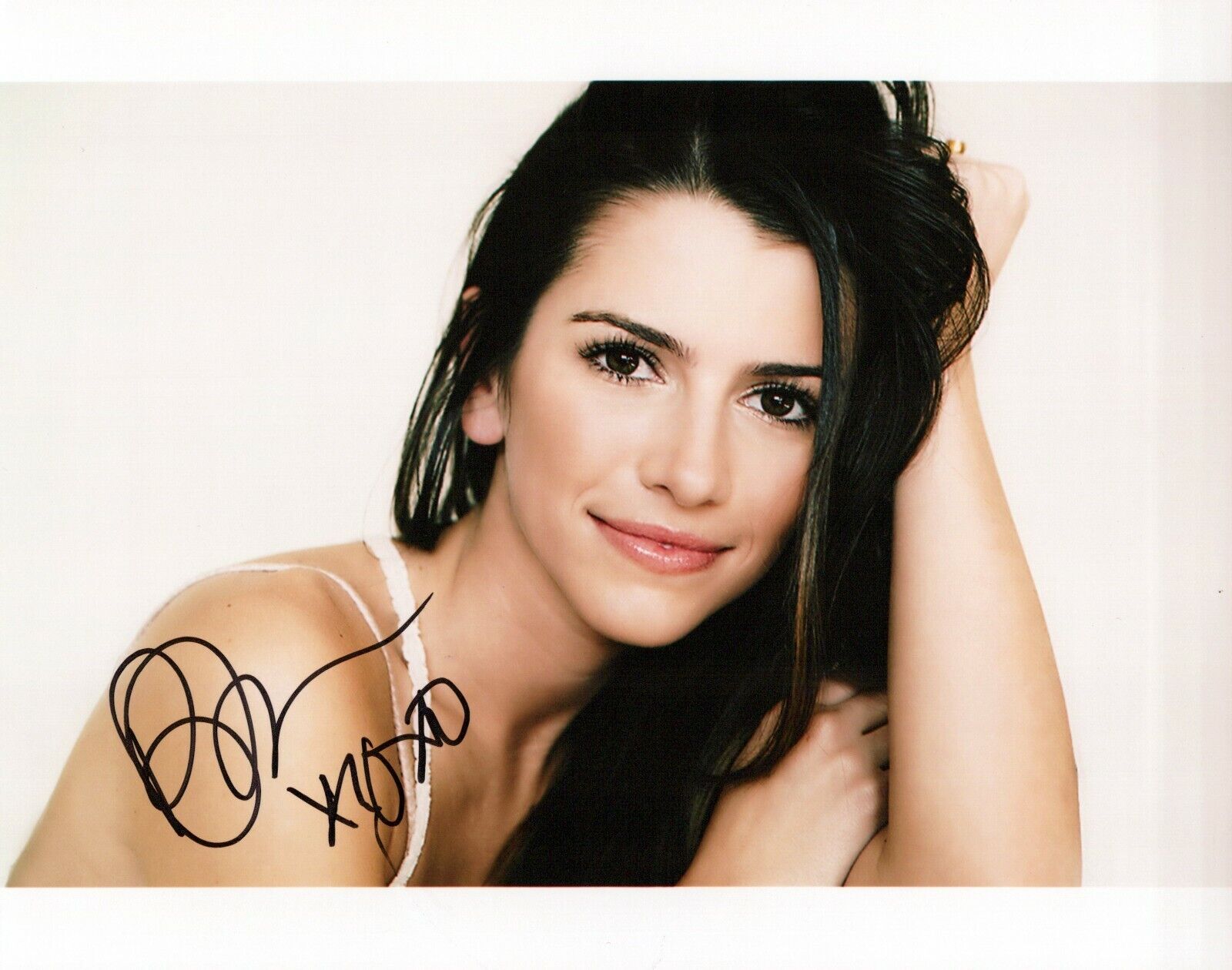 Bianca Haase glamour shot autographed Photo Poster painting signed 8x10 #7