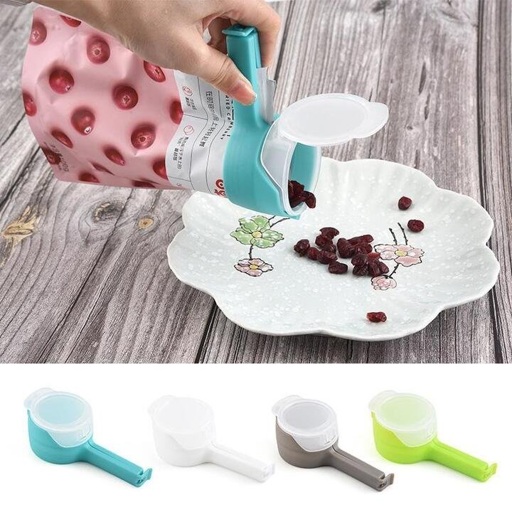 Seal Food Storage Bag Clip Snack Keeping Fresh Sealer Travel Kitchen Tools