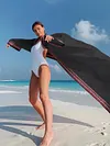 Loose Hawaii Style Sun Protection Cover-Ups Tops